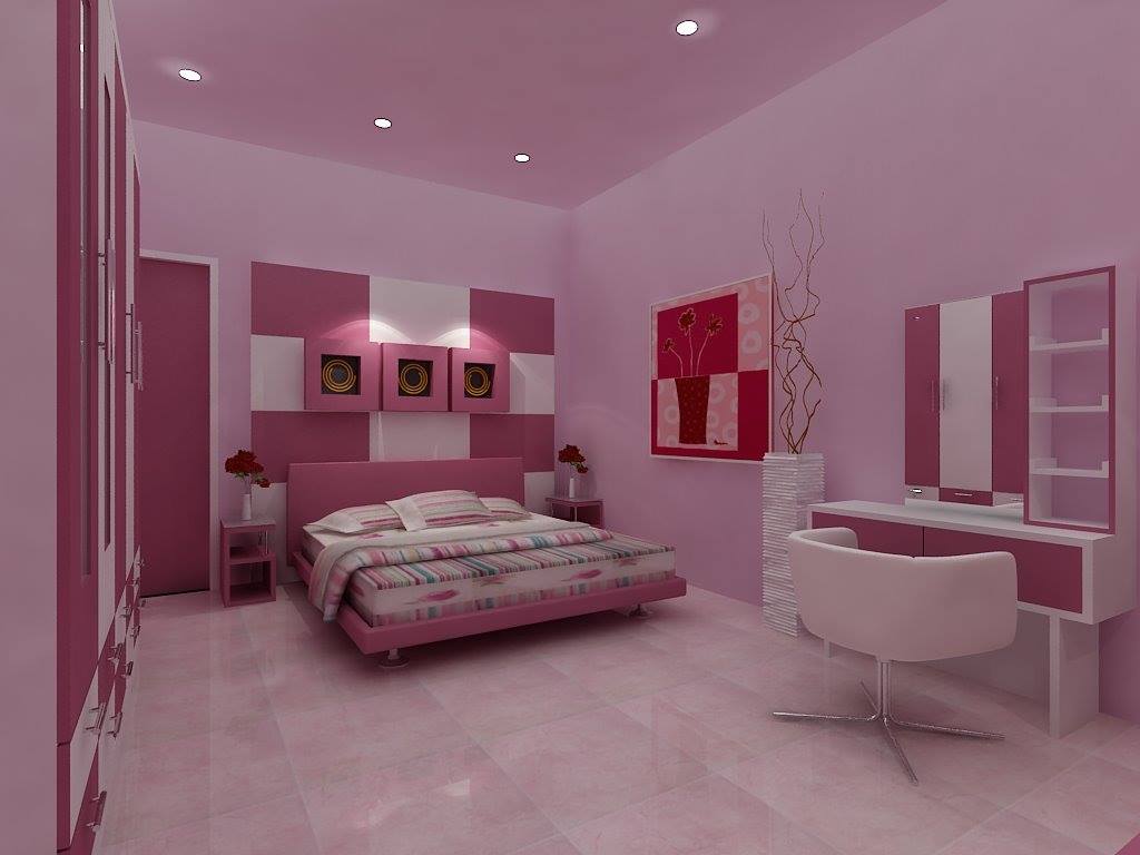 Trang trí phòng cưới với gam màu hồng đẹp