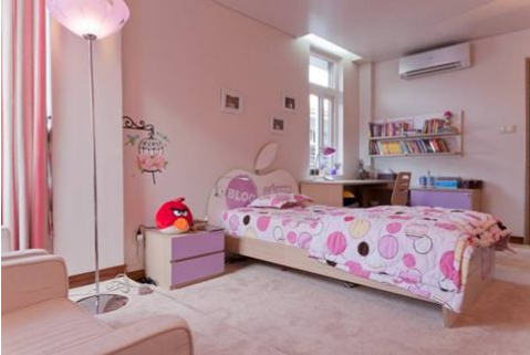 Giường ngủ được thiết kế theo phong cách tuổi teen